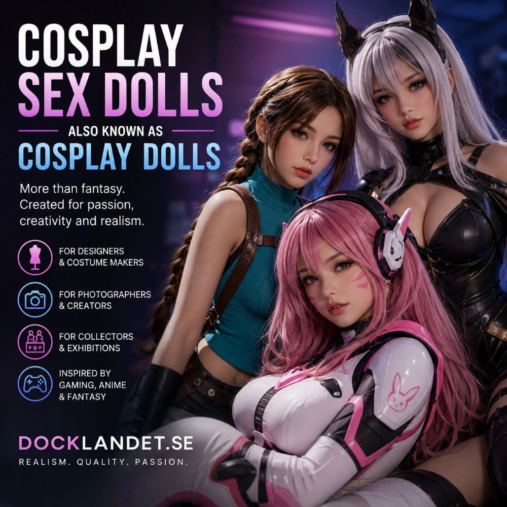 Cosplay sexdockor – När fantasi blir verklighet