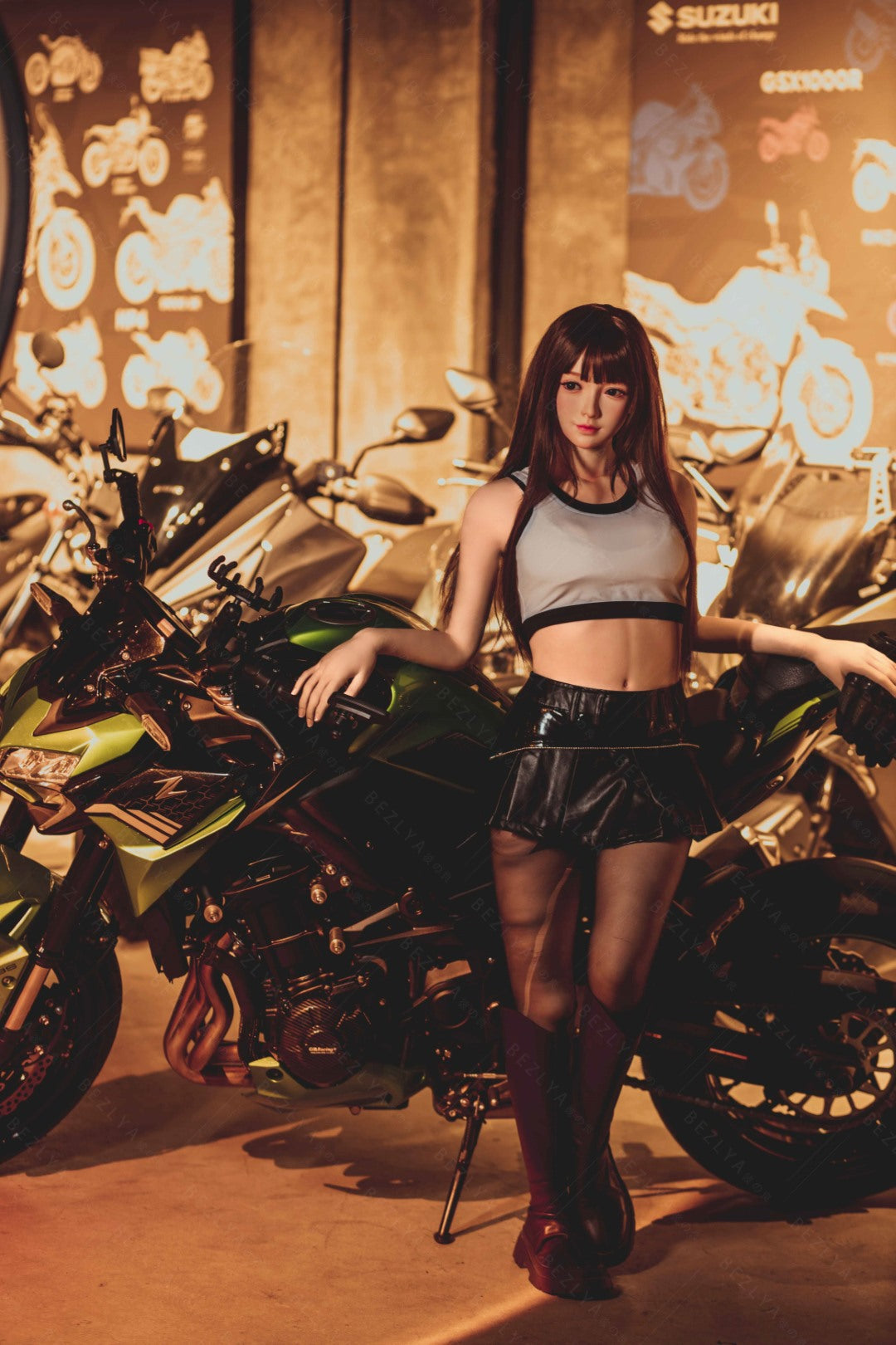 Holly Sex doll (Bezlya Doll 160cm C-cup 2.1 silicone)