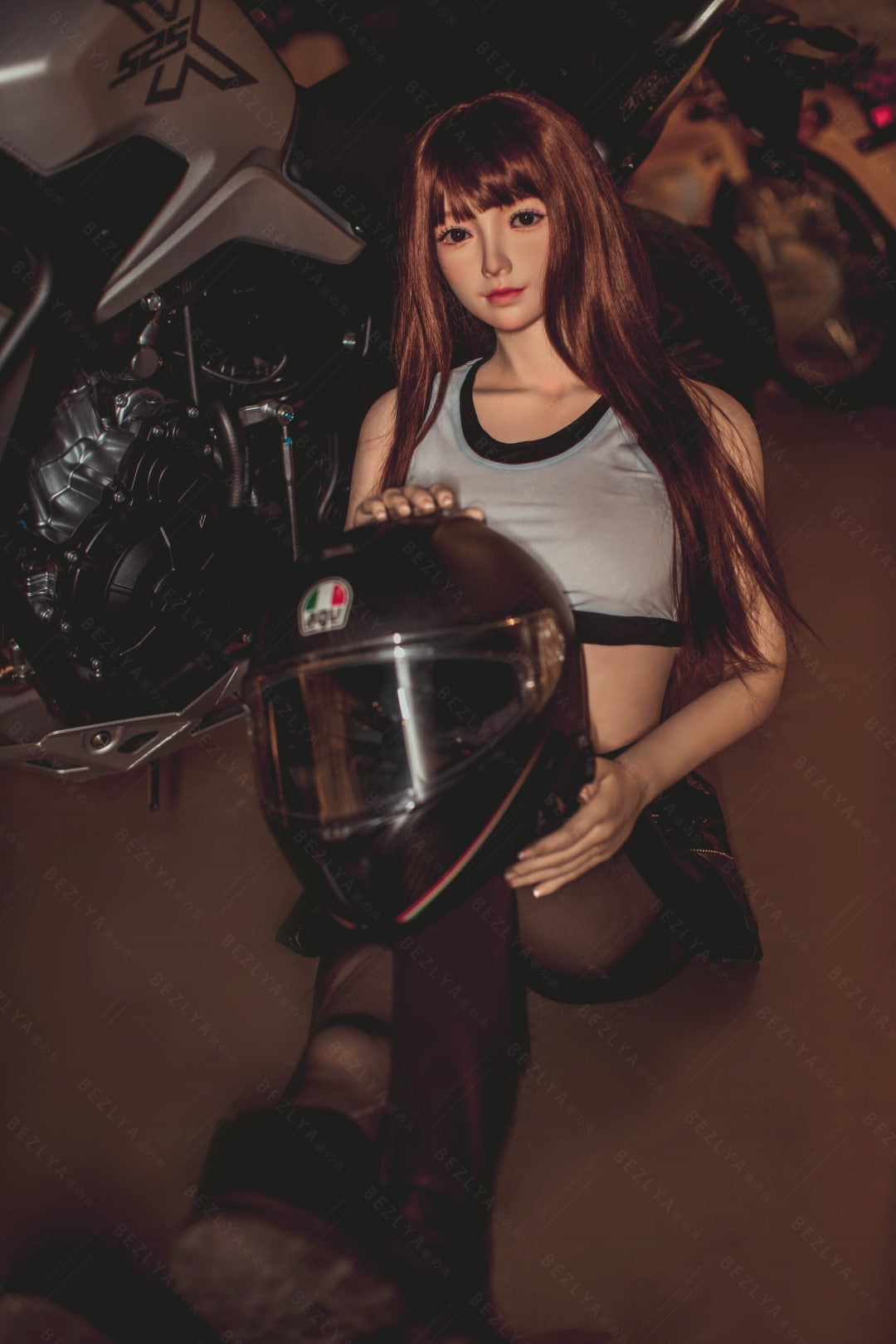 Holly Sex doll (Bezlya Doll 160cm C-cup 2.1 silicone)