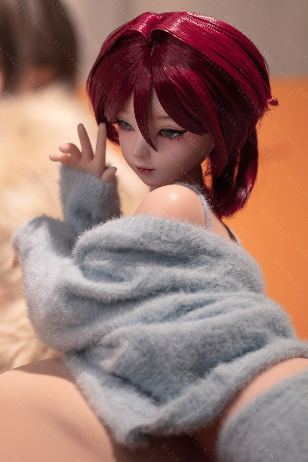 Litchi Sex doll (Bezlya Doll 60cm C-cup 2.2 silicone)