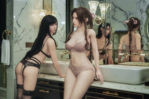 Aerith sex doll (Game Lady 167cm d-cup No.04 silicone)