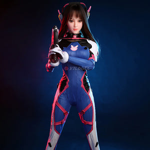 Yoko d.va sex doll (YJL Doll 155cm c-cup #825 TPE+silicone)