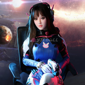 Yoko d.va sex doll (YJL Doll 155cm c-cup #825 TPE+silicone) EXPRESS