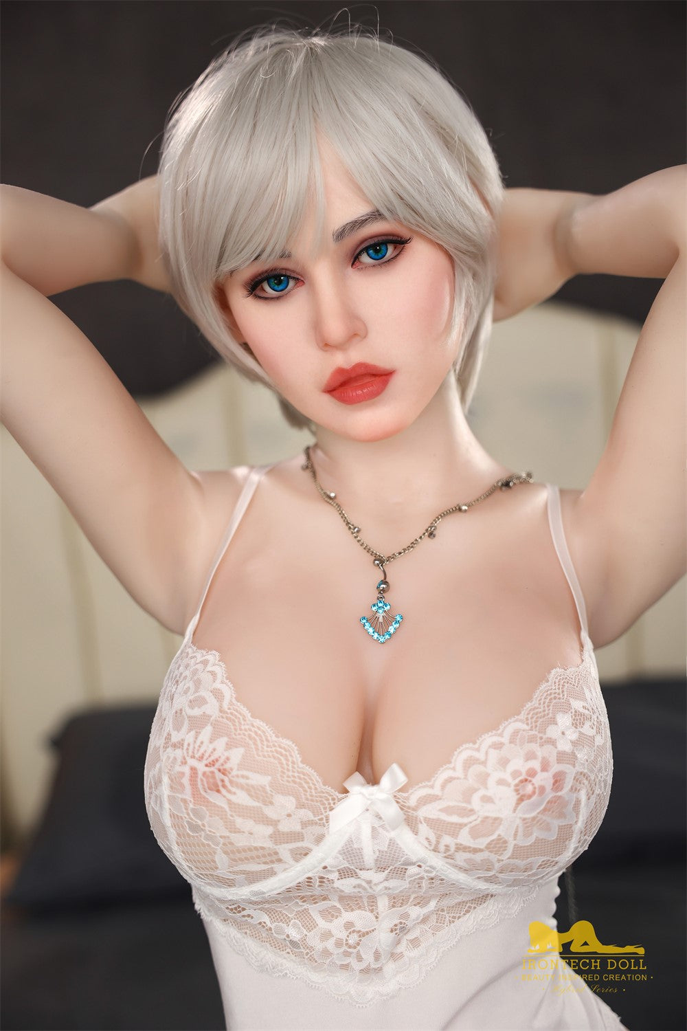 Angela Sex doll (Irontech Doll 159cm G-cup S2 TPE+silicone)