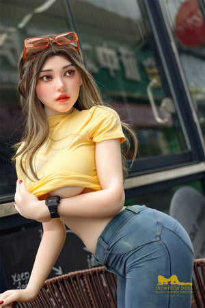 Eileen sex doll (Irontech Doll 159cm g-cup S40 TPE+silicone)