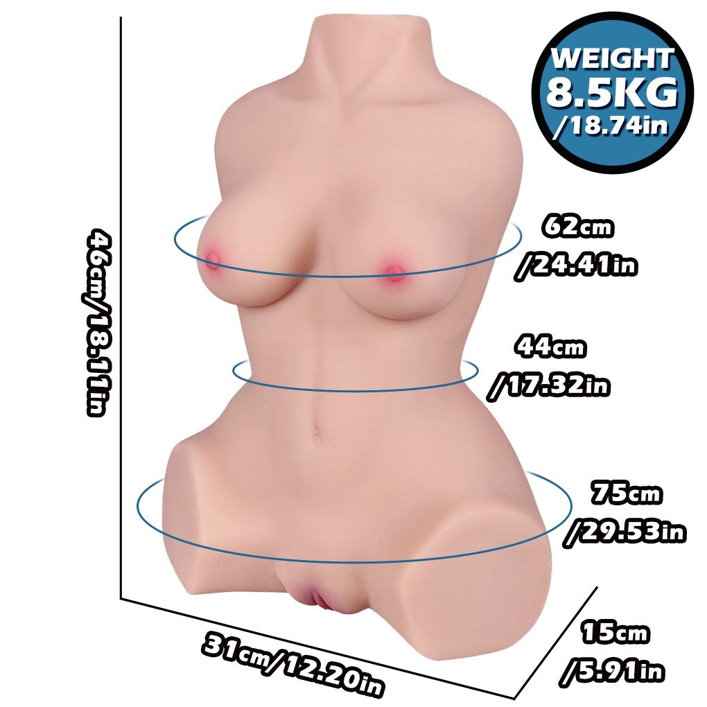 Torso curvy (EL-Doll 46cm C-cup TPE) EXPRESS