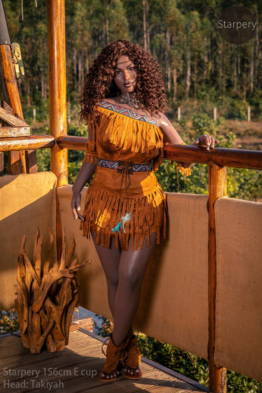 Takiyah Sex doll (Starpery 156cm G-cup TPE+silicone)