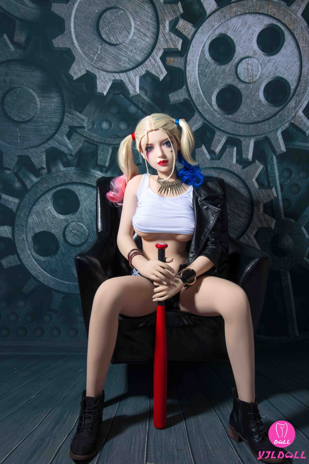 Harley Quinn Sex doll (YJL Doll 168cm C-cup #31 TPE)