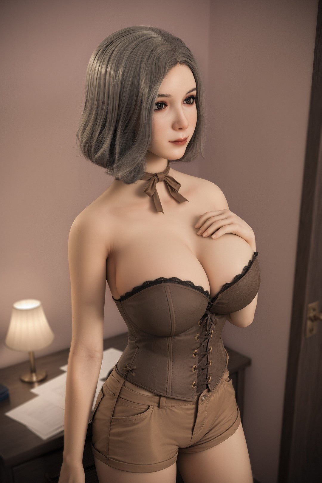 Delores Sex doll (Aibei Doll 153cm n-cup #Ab17 TPE+silicone)