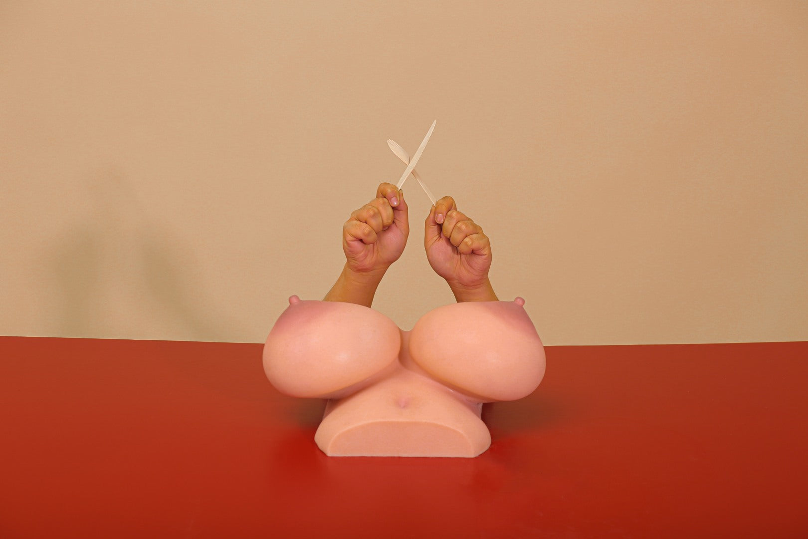 Breasts (XL) torso Sex doll (Climax Doll Procup silicone)