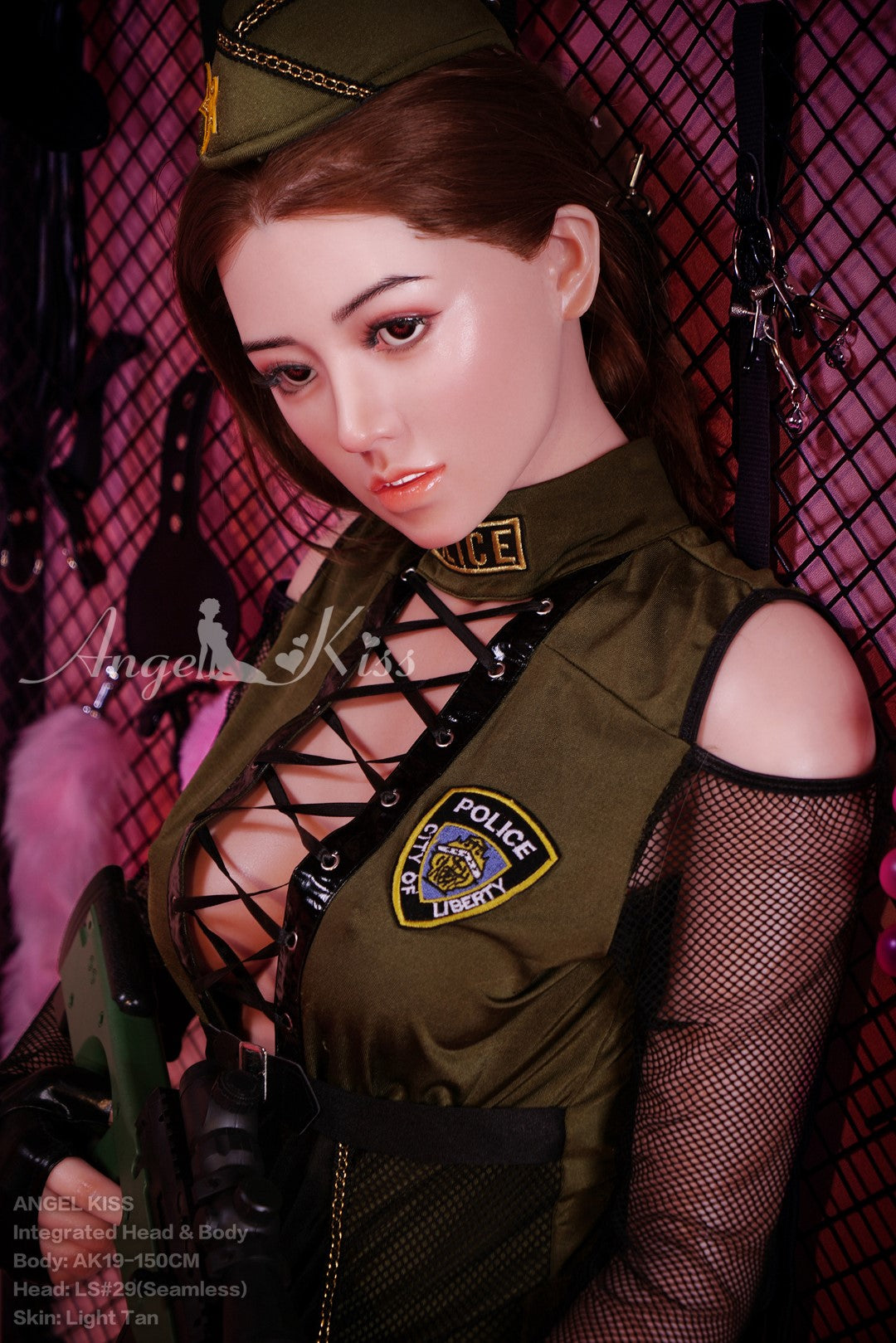 Christy Sex doll (AK-Doll 150cm D-cup #LS29 silicone)