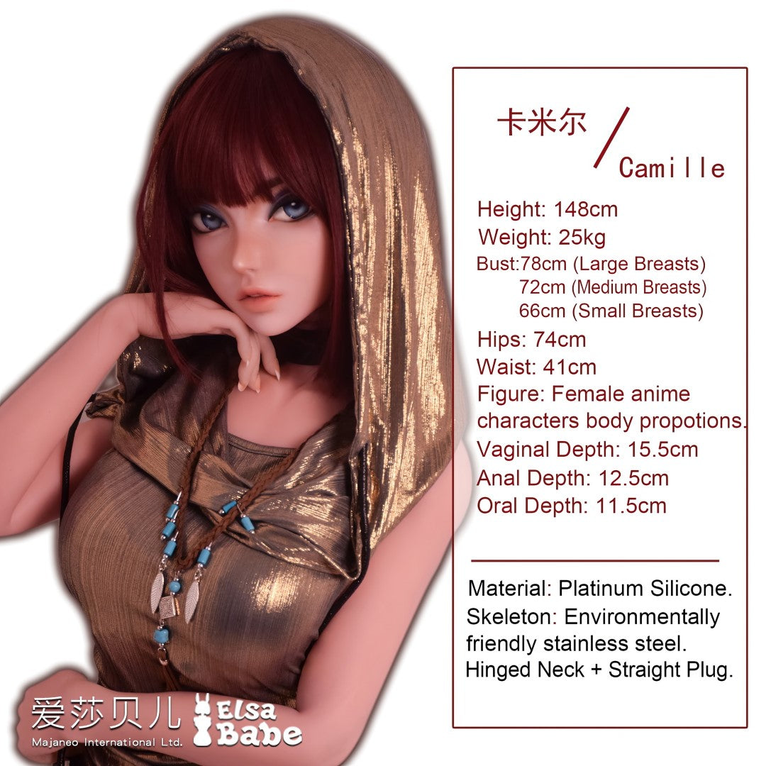 Camille Baker Sex doll (Elsa Babe 148cm DHR011 silicone)