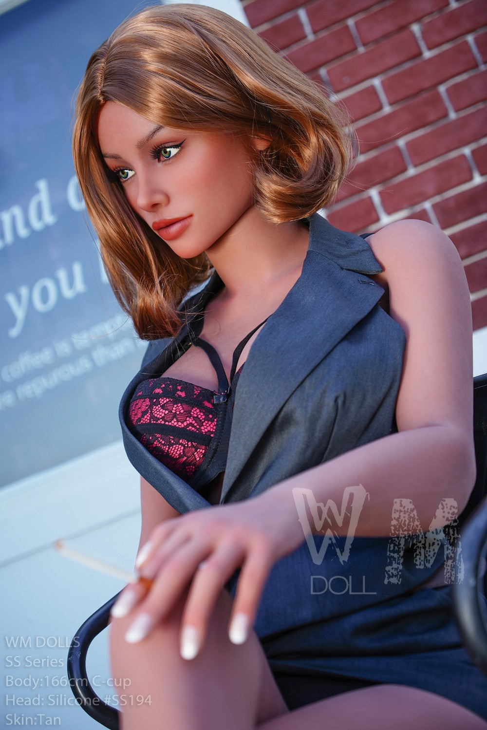 Annie Sex doll (WM-Doll 166cm C-cup #SS194 TPE+silicone)