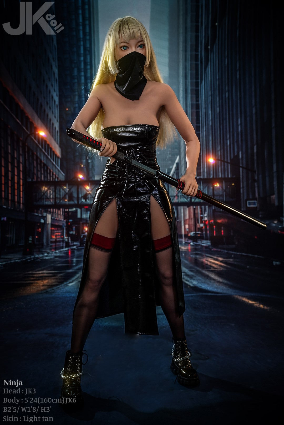 Ninja Sex doll (JK-Doll 160cm D-cup JK3 TPE)