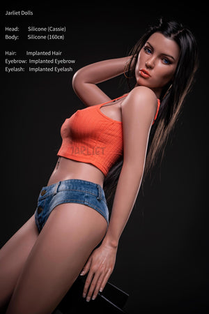 Cassie sex doll (Jarli 160cm c-cup silicone)