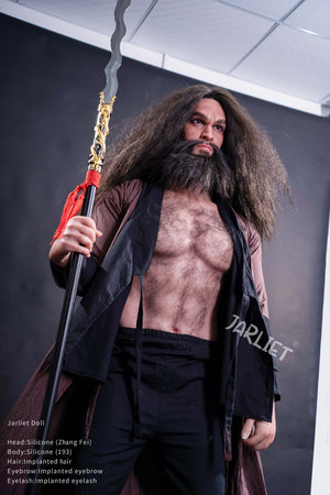 Male Sex doll Zhang Fei from Jarliet - 193 cm realistic Doll with muscle body