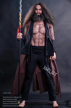 Male Sex doll Zhang Fei from Jarliet - 193 cm realistic Doll with muscle body