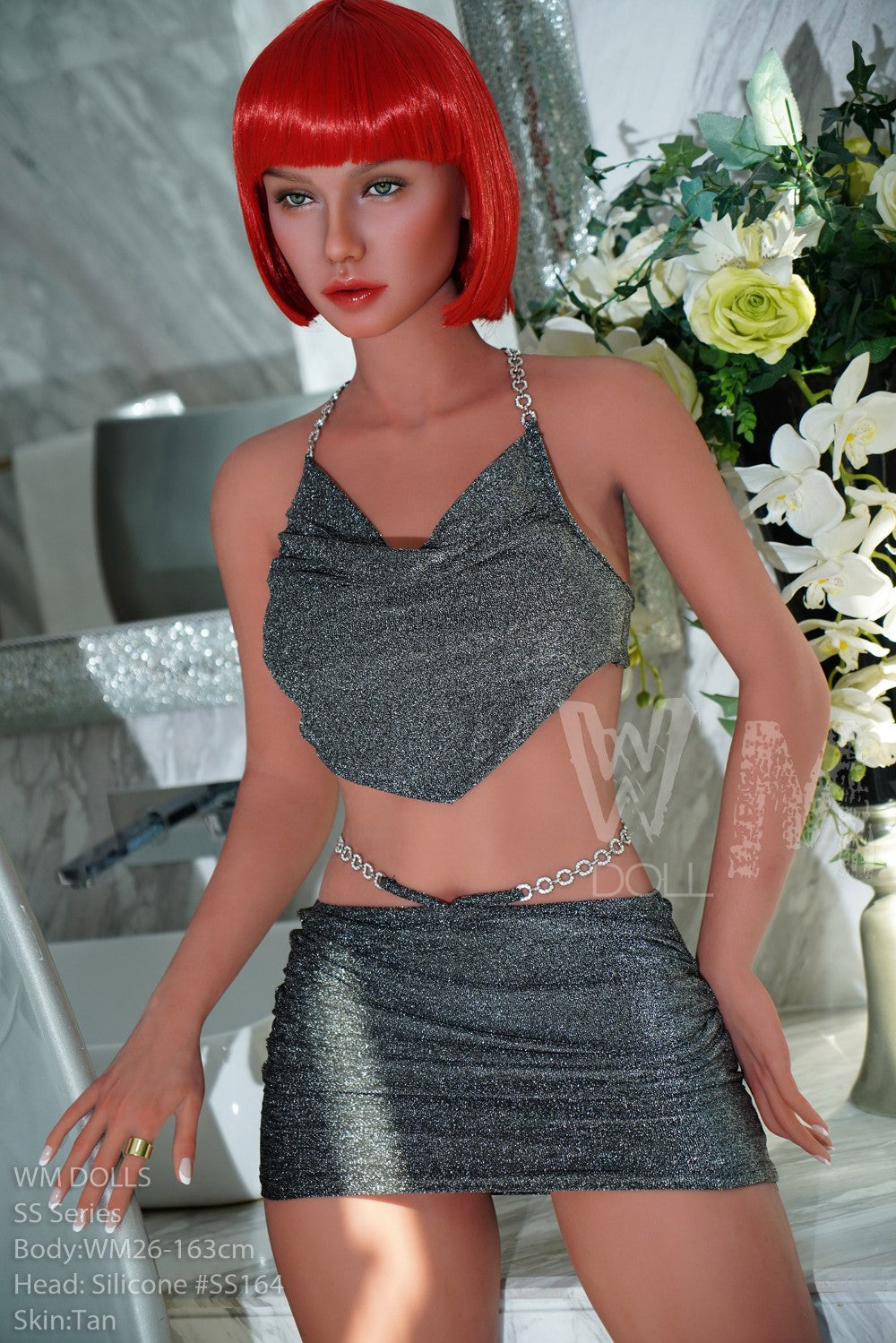 Tess Sex doll (WM-Doll 163cm D-cup #SS164 TPE+silicone)