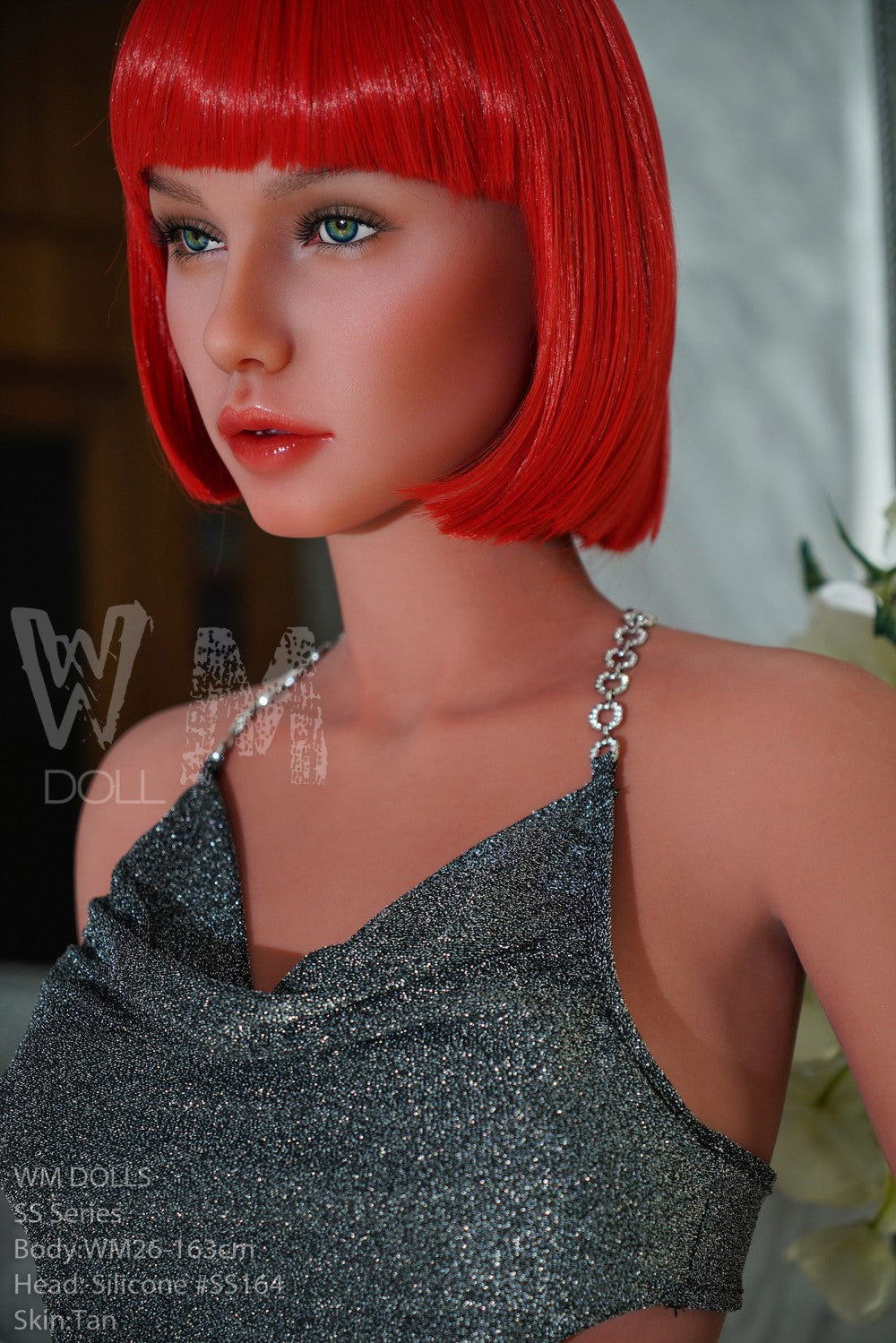 Tess Sex doll (WM-Doll 163cm D-cup #SS164 TPE+silicone)