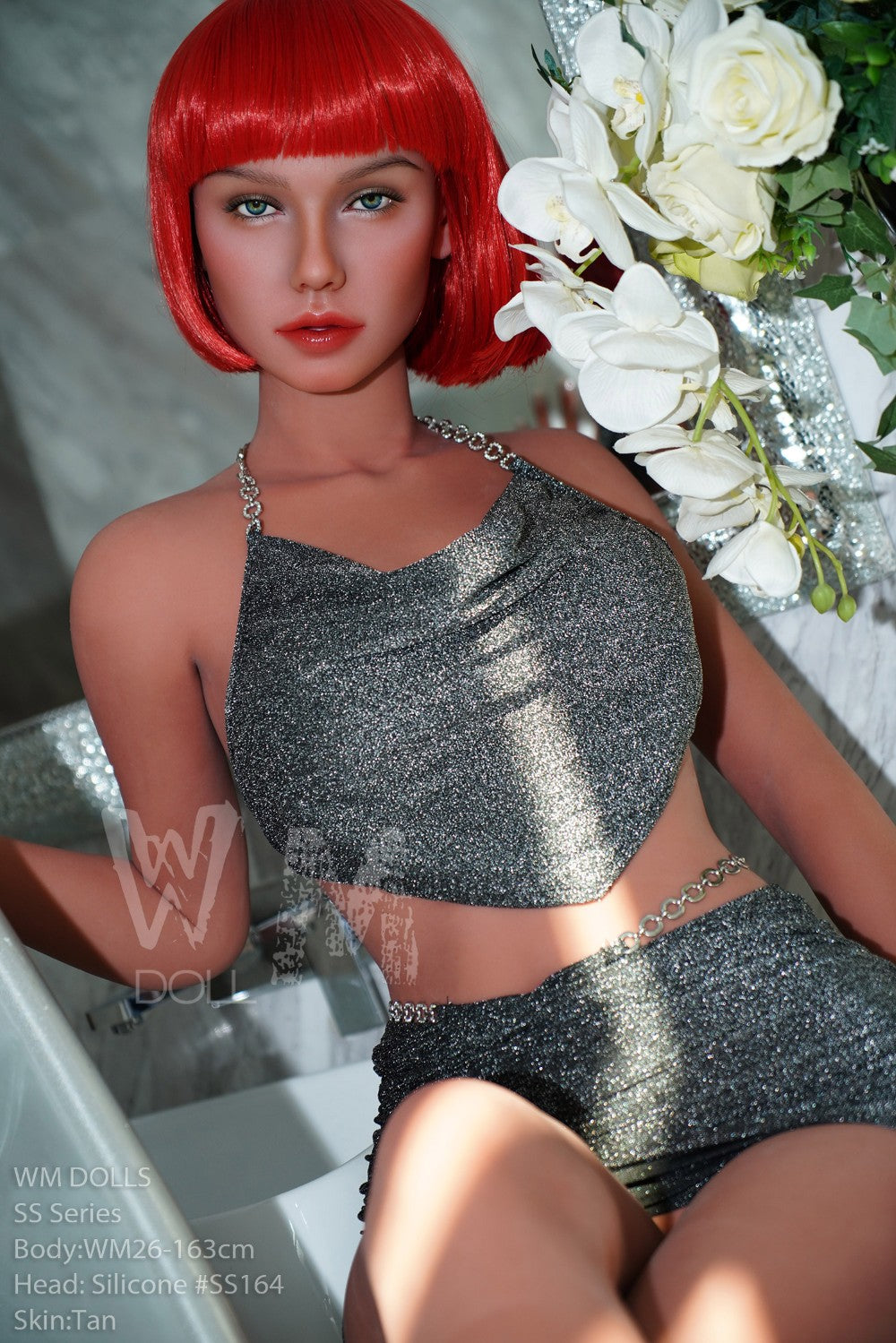 Tess Sex doll (WM-Doll 163cm D-cup #SS164 TPE+silicone)