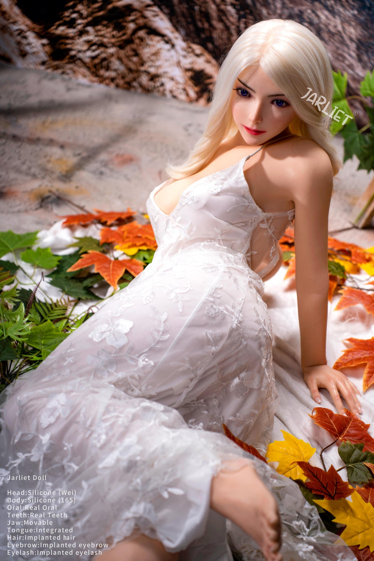 Wei Sex doll (Jarliet 165cm A-cup TPE+silicone)