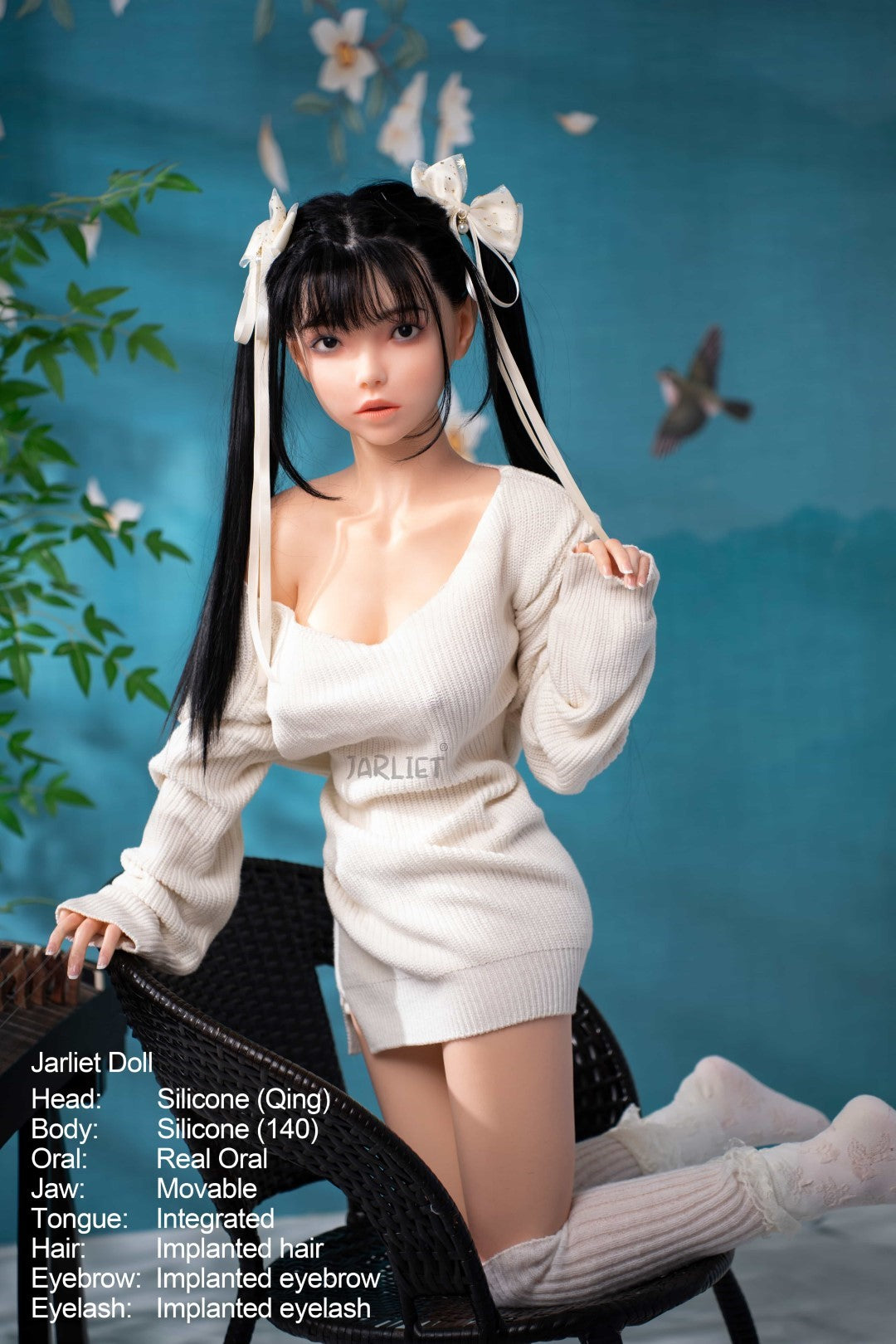 Qing Sex doll (Jarliet 140cm C-cup silicone)