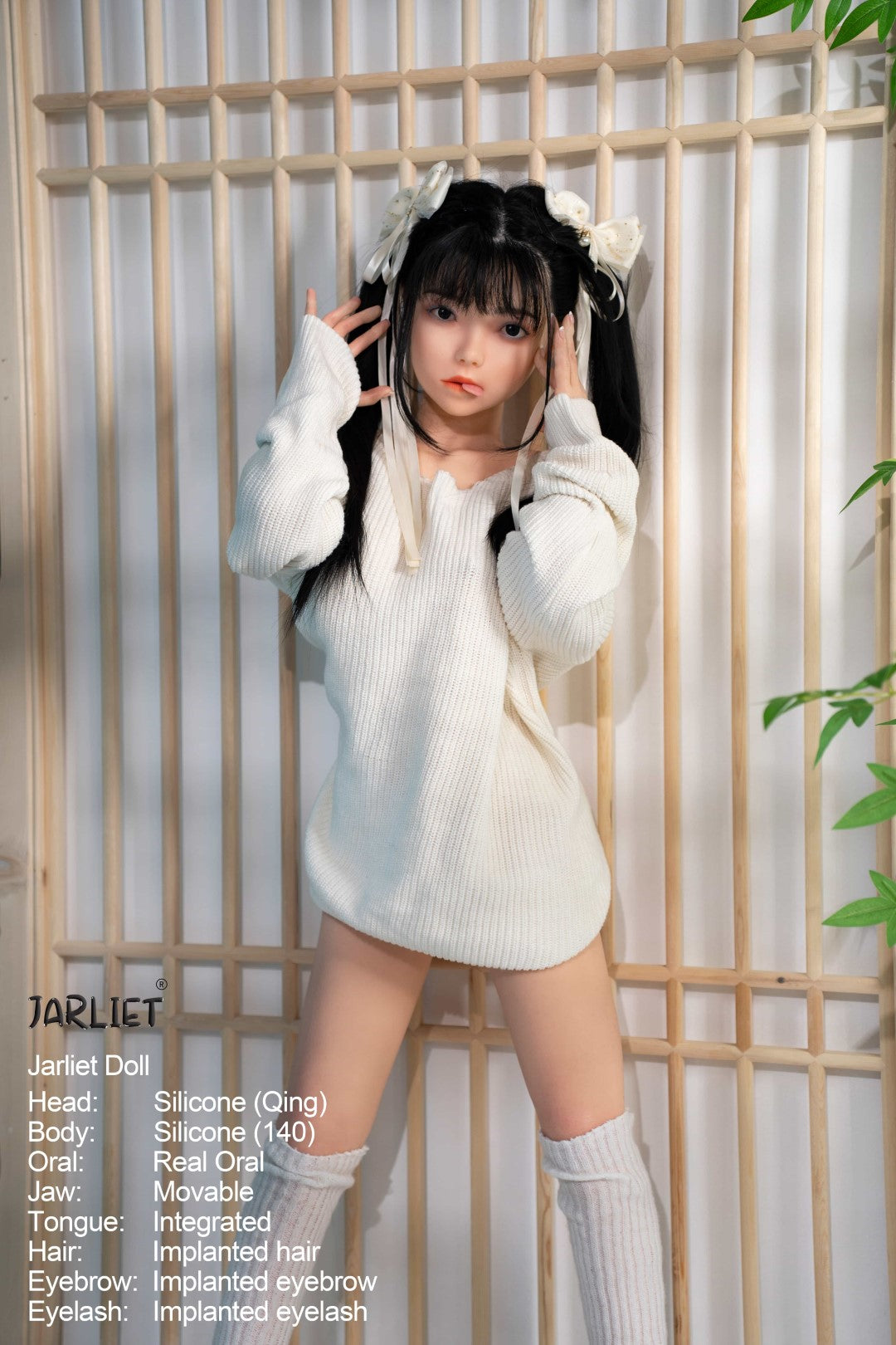Qing Sex doll (Jarliet 140cm C-cup silicone)