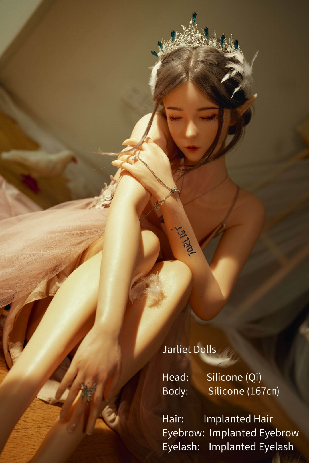 Qi Sex doll (Jarliet 167cm B-cup silicone)