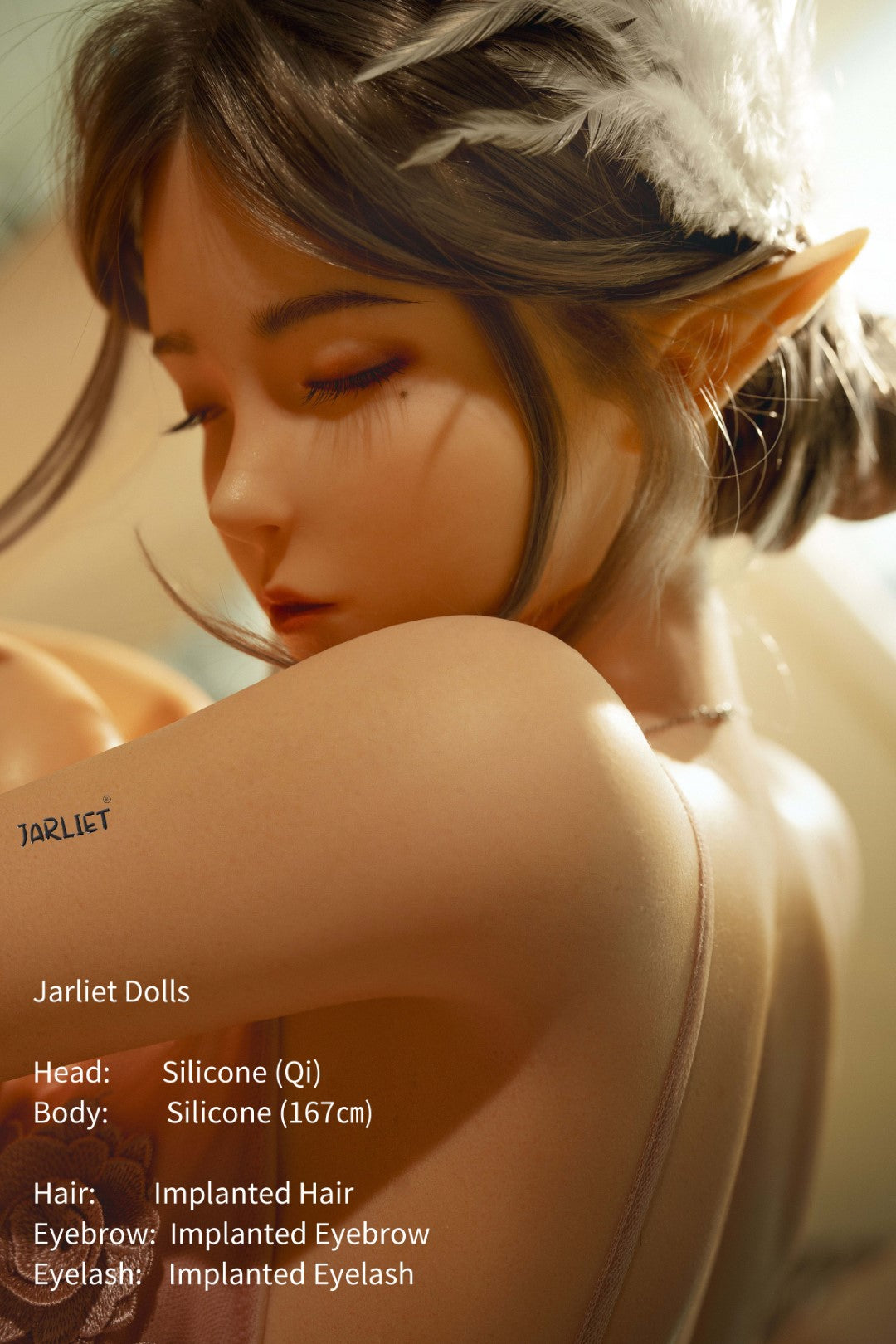 Qi Sex doll (Jarliet 167cm B-cup silicone)