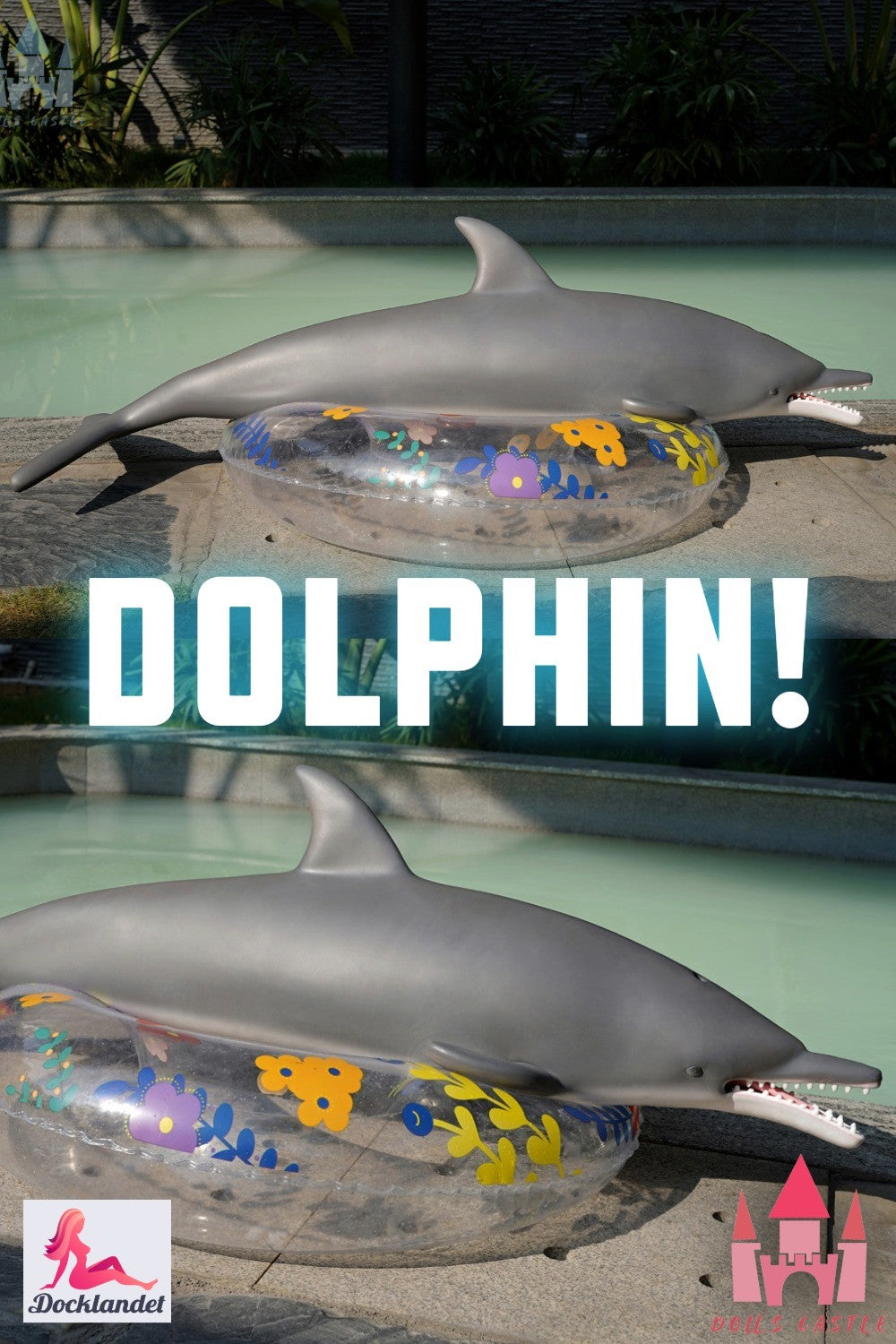 Dolphin is a unique sex doll from the Dolls Castle fire. For those of you who dream of an intimate experience with a dolphin, there is finally a dolphin sex doll! There are many stories, myths and fantasies about dolphins and sex. Of course, a real experience with a dolphin is something that is not feasible, but with a silicone dolphin, only your own fantasies set the limits!