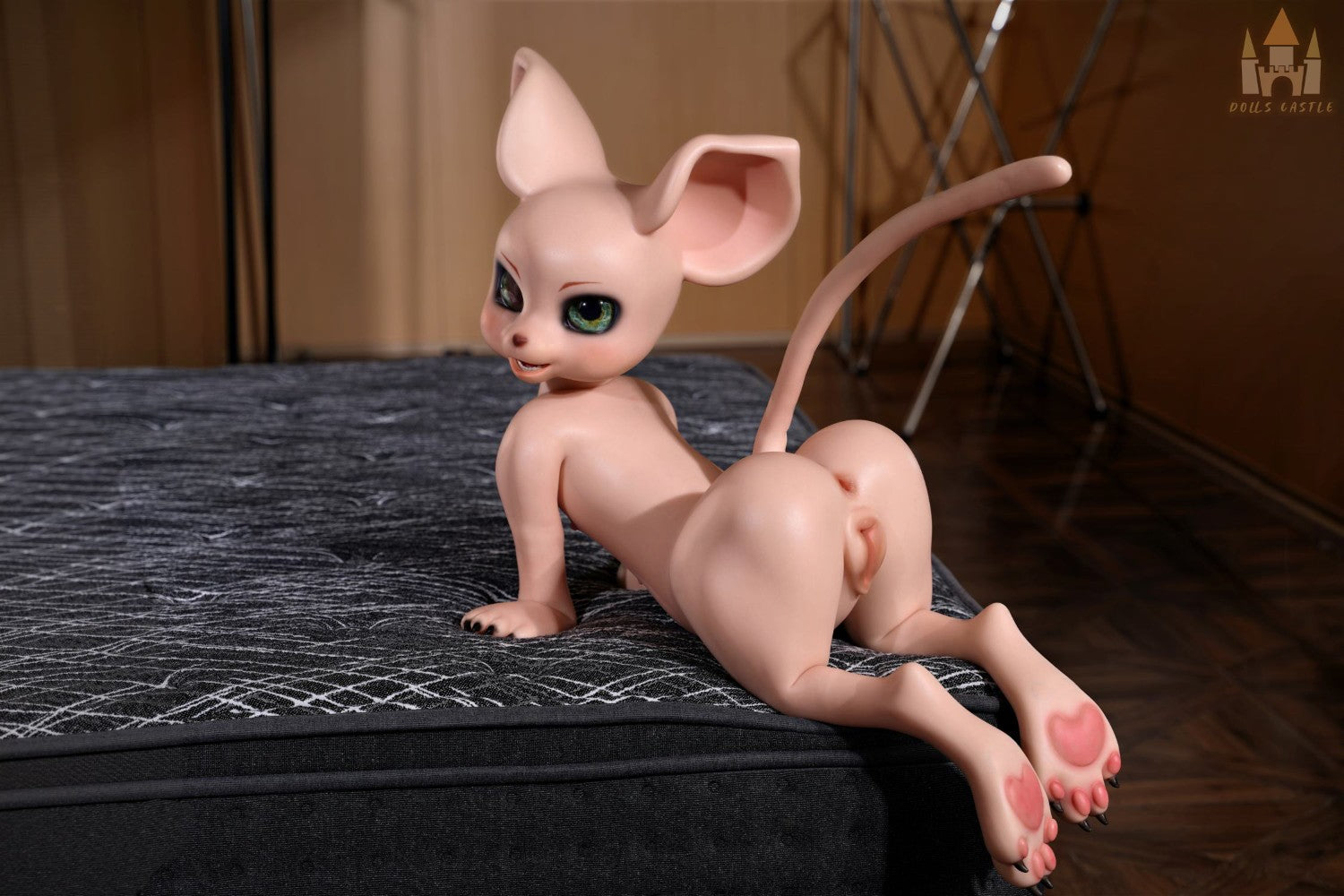 Cream Mouse Sexdocka (Dolls Castle 100cm A-Kupa #SZ17 Silikon)