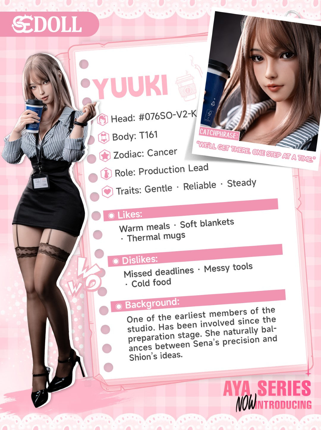 Yuuki.K Sex doll (SEDoll 161cm C-cup #076SOV2 RST silicone)