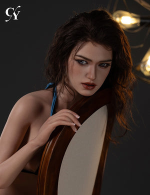 Elva Sex doll (TOP CYDOLL 150cm c-cup TPE+silicone)