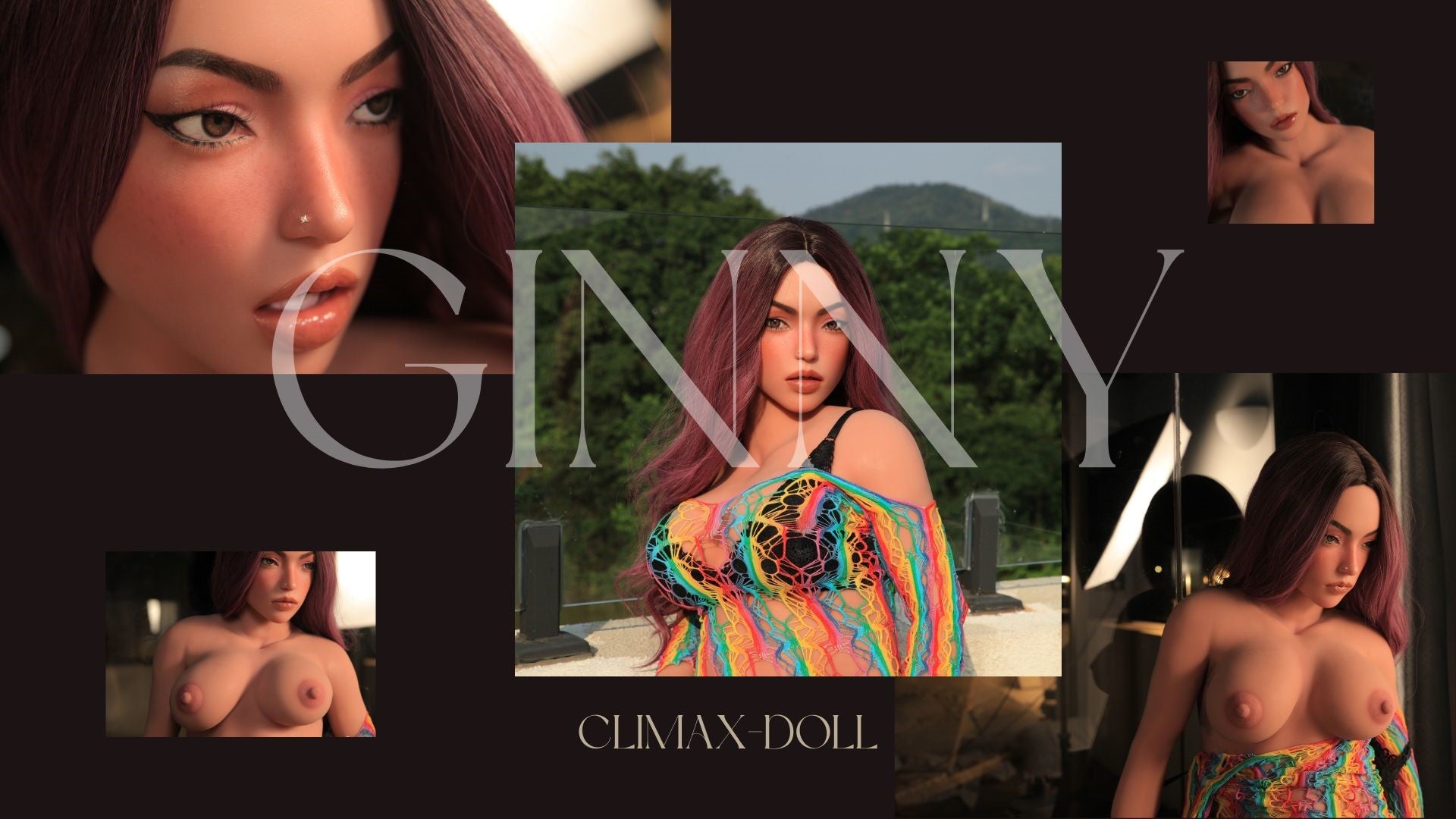 Ginny Sex doll (Climax Doll Pro 155cm D-cup TPE+silicone) EXPRESS