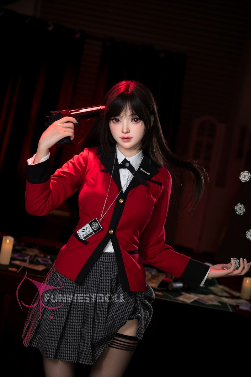 Yumeko Jabami Sex doll (FunWest Doll 159cm A-cup #038S silicone)