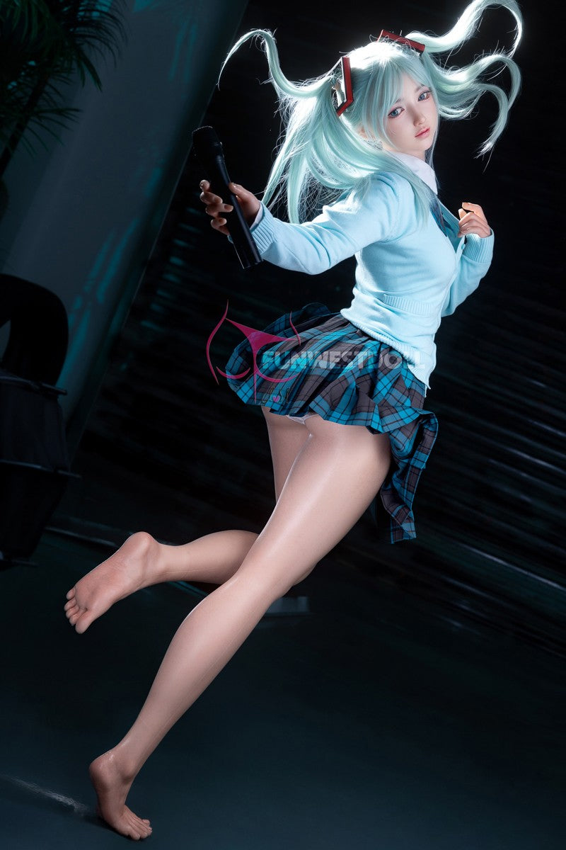Amy Sex doll (FunWest Doll 159cm A-cup #041S silicone) EXPRESS