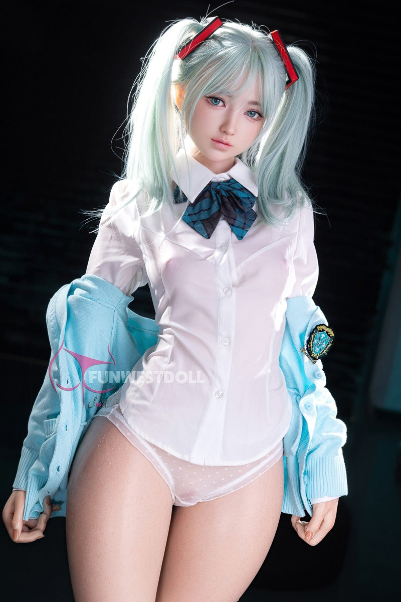 Amy Sex doll (FunWest Doll 159cm A-cup #041S silicone) EXPRESS
