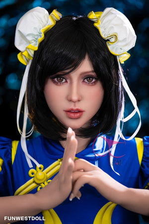 Chun Li sex doll (FunWest Doll 155cm f-cup #032 TPE)