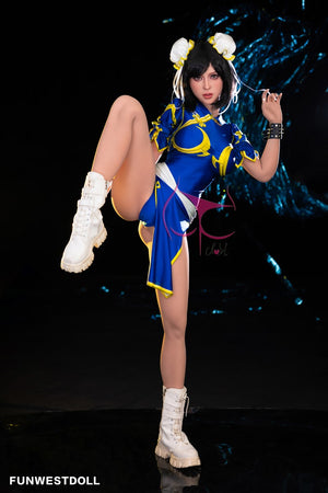 Chun Li sex doll (FunWest Doll 155cm f-cup #032 TPE)