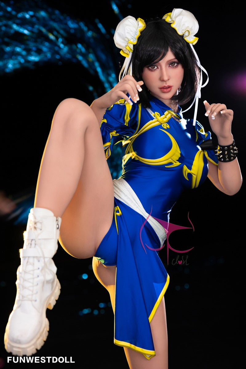 Chun Li Sex doll (FunWest Doll 155cm F-cup #032 TPE)