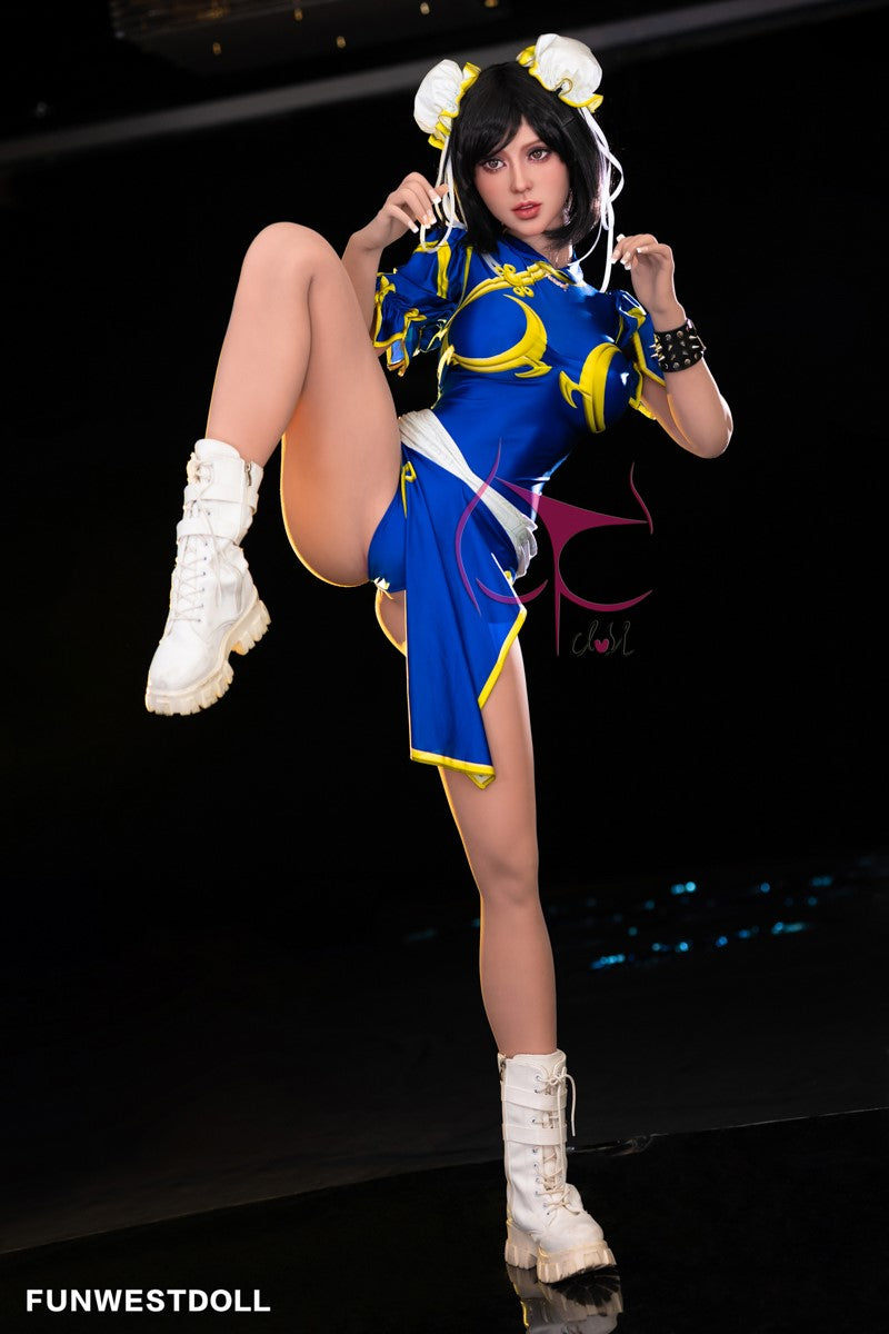 Chun Li Sex doll (FunWest Doll 155cm F-cup #032 TPE)