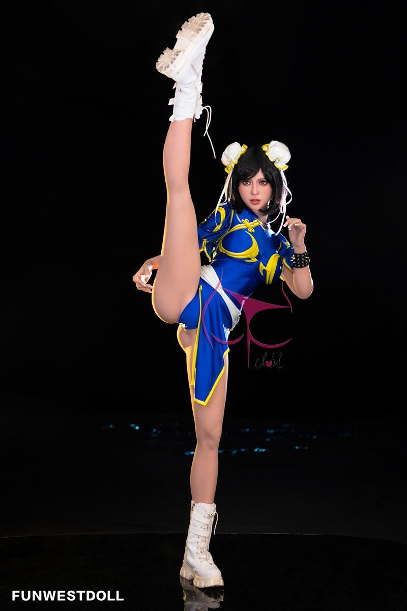 Chun Li sex doll (FunWest Doll 155cm f-cup #032 TPE)