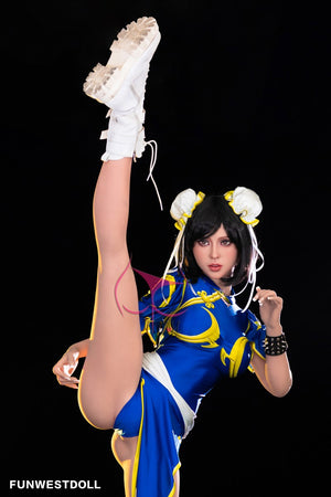 Chun Li sex doll (FunWest Doll 155cm f-cup #032 TPE)