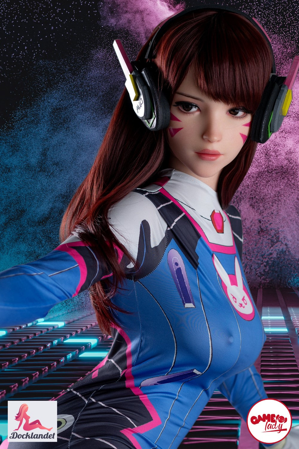 D.Va Hana Song Sexdocka (Game Lady 167cm E-Kupa No.23 Silikon)