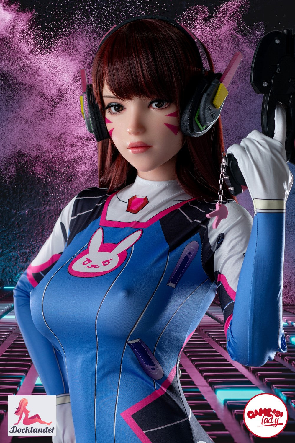 D.Va Hana Song Sexdocka (Game Lady 167cm E-Kupa No.23 Silikon)