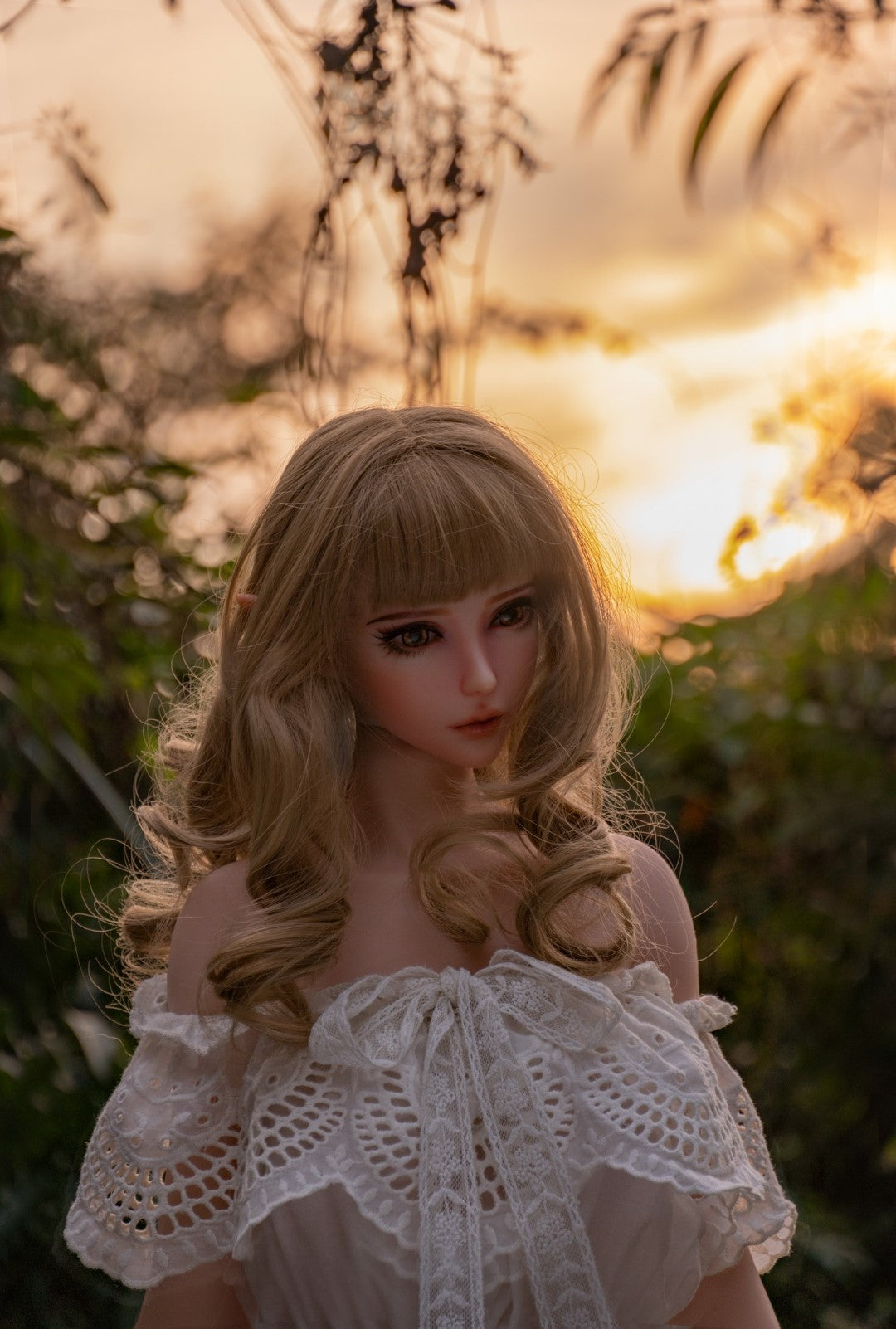 Suck Tomoe Sex doll (Elsa Babe 102cm HA011 silicone)