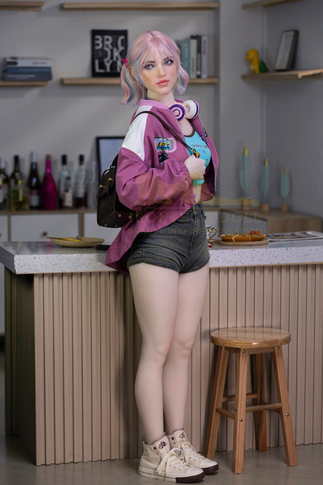 Heidi Sex doll (Irontech Doll 162cm A-cup S46 TPE+silicone)
