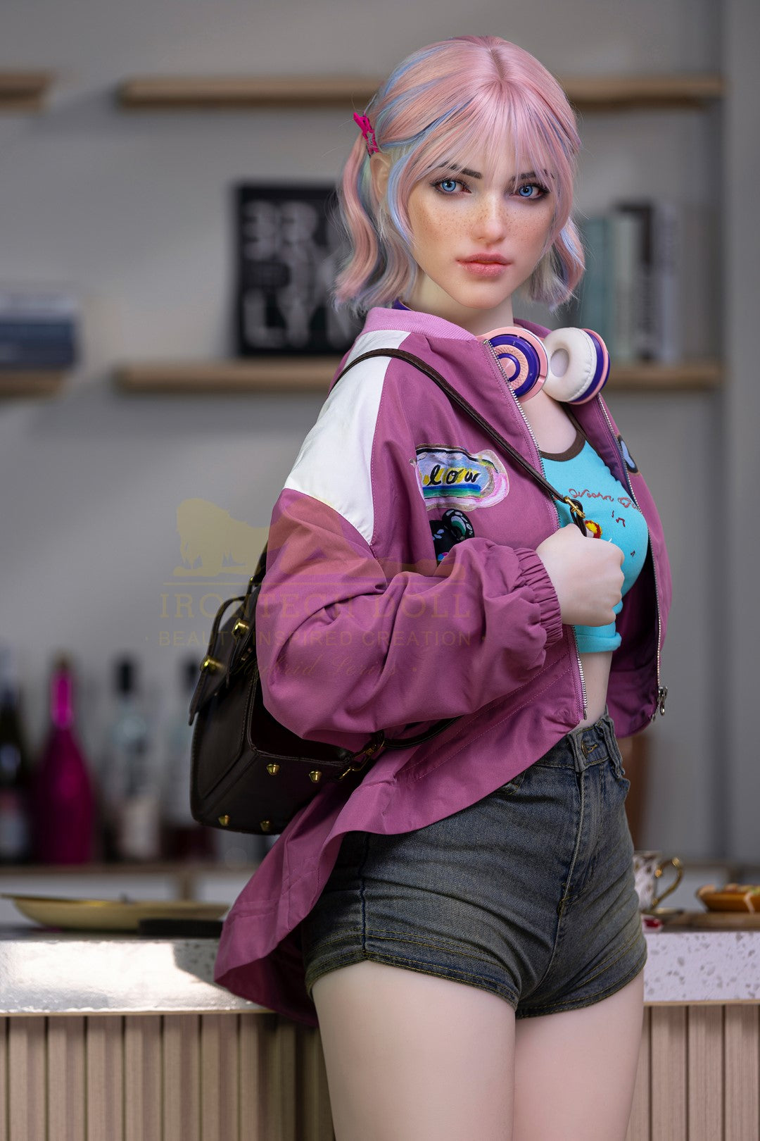 Heidi Sex doll (Irontech Doll 162cm A-cup S46 TPE+silicone)