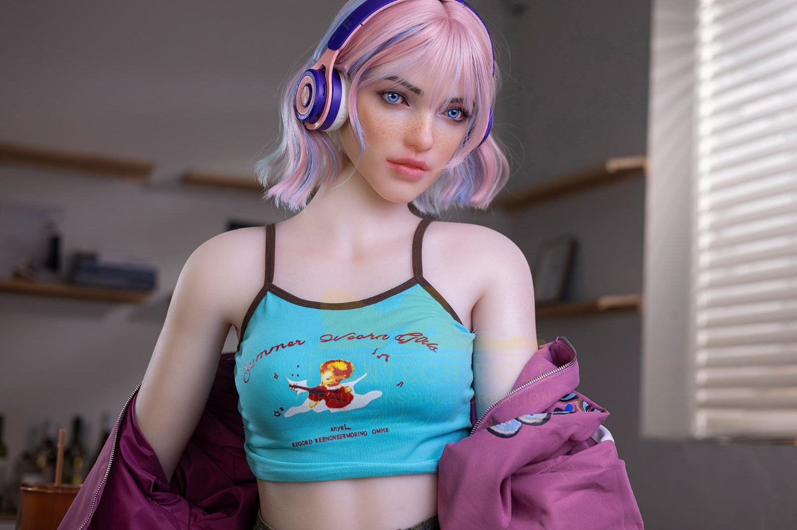 Heidi Sex doll (Irontech Doll 162cm A-cup S46 TPE+silicone)