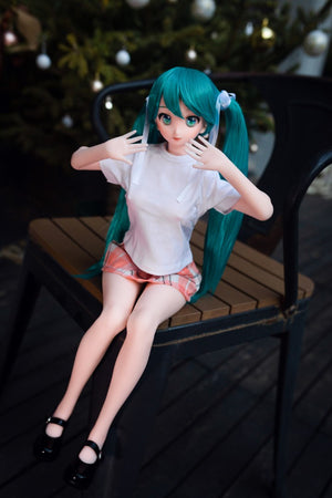 Miku sex doll (Climax Doll Mini 60cm b-cup silicone)